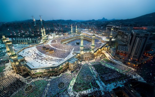 Kabba mekka religiöser - kabba,