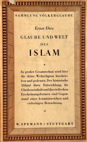 Buch glaube und welt des - und,