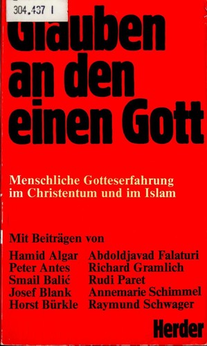 Glauben den einen gott - glauben, an